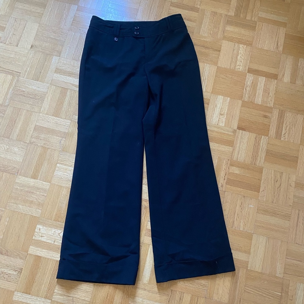 Banana Republic wide leg wool pants